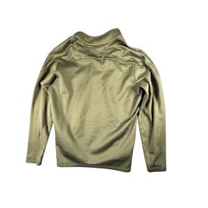 Oakley Quarter Zip Pullover Mens Medium Olive Green Excellent Fleece 422080 JP